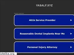 Sites similar to yasalf.xyz