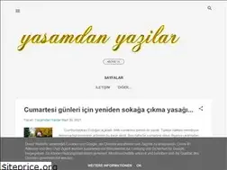 Sites similar to yasamdanyazilar.blogspot.com