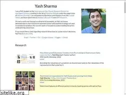 Sites similar to yash-sharma.com