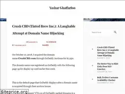Sites similar to yashar.io