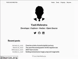 Sites similar to yashmehrotra.com