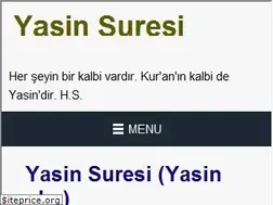Sites similar to yasin-suresi.gen.tr