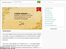 Sites similar to yasinsuresi.gen.tr