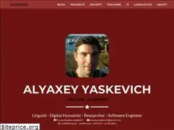 Sites similar to yaskevich.com