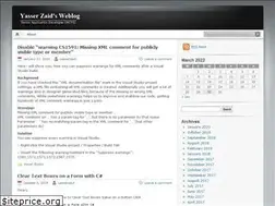 Sites similar to yasserzaid.wordpress.com