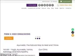 Sites similar to yatan-ayur.com.au