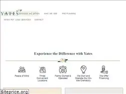 Sites similar to yatesfuneralhome.com