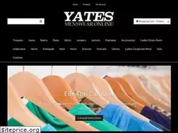 Sites similar to yatesmenswear.com.au