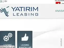 Sites similar to yatirimleasing.com