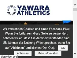 Sites similar to yawara-athletics.com