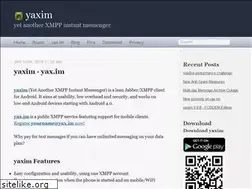 Sites similar to yaxim.org