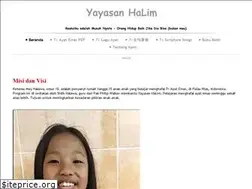 Sites similar to yayasanhalim.org