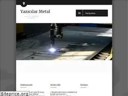 Sites similar to yazicilarmetal.com.tr