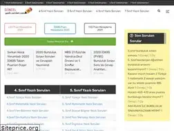 Sites similar to yazili-sorulari.com