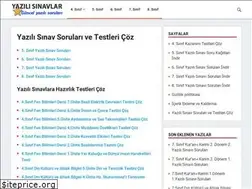 Sites similar to yazilisinavlar.com