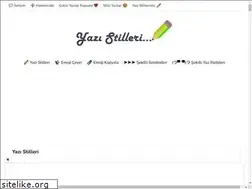 Sites similar to yazistilleri.com