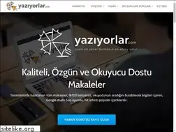 Sites similar to yaziyorlar.com