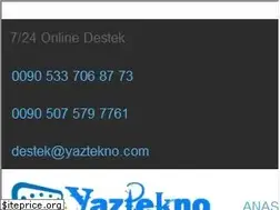 Sites similar to yaztekno.com