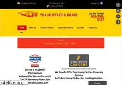 Sites similar to ybamuffler.com