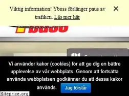 Sites similar to ybuss.se
