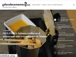 Sites similar to ydondecomemos.com