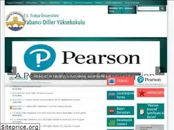 Sites similar to ydyo.trakya.edu.tr