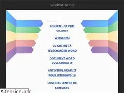 Sites similar to yeahwrite.co
