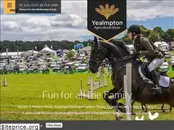 Sites similar to yealmptonshow.co.uk