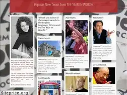 Sites similar to yearinwords.com