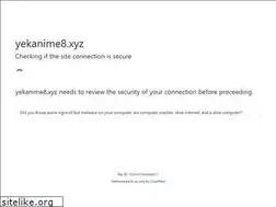 Sites similar to yekanime8.xyz