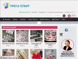 Sites similar to yektaetiket.com