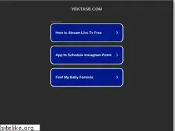 Sites similar to yektase.com