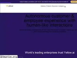 Sites similar to yellow.ai