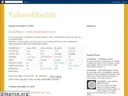 Sites similar to yellowafterlife.blogspot.com