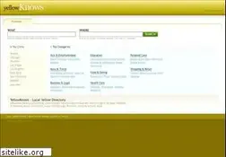 Sites similar to yellowknows.com
