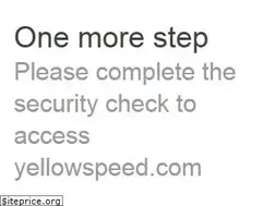 Sites similar to yellowspeed.com