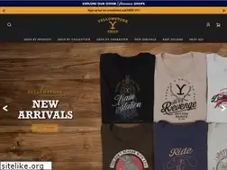 Sites similar to yellowstonemerch.com