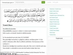 Sites similar to yemekduasi.gen.tr