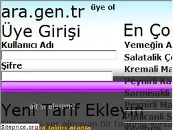 Sites similar to yemektarifi.ara.gen.tr