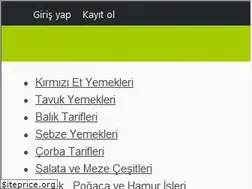 Sites similar to yemektarifleri24.com