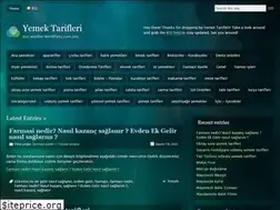 Sites similar to yemektarifli.wordpress.com