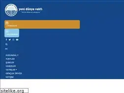 Sites similar to yenidunyavakfi.org