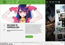 Sites similar to yenpress.com