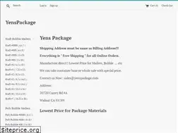 Sites similar to yenspackage.com