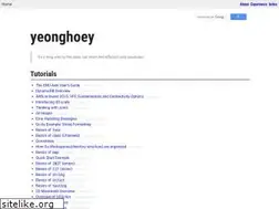 Sites similar to yeonghoey.com