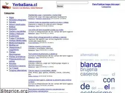Sites similar to yerbasana.cl