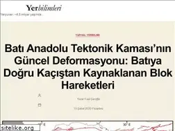Sites similar to yerbilimleri.com