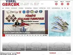 Sites similar to yerelgercek.com