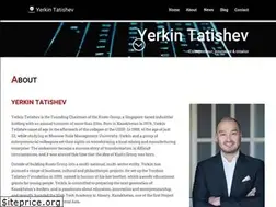 Sites similar to yerkintatishev.com