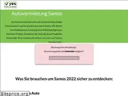 Sites similar to yes-rent-a-car-samos.de